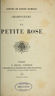 Cover of: La petite Rose