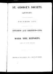 Cover of: Officers and members, 1845: with the reports, ending 5th January same year