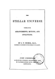Cover of: The stellar universe