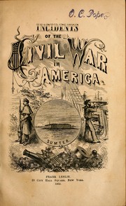 Cover of: Incidents of the Civil War in America