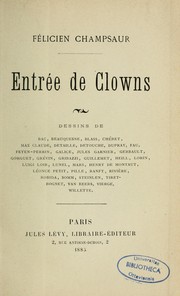 Cover of: Entrée de clowns