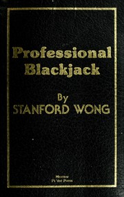 Cover of: Professional blackjack