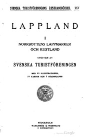 Cover of: Lappland.