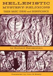 Hellenistic mystery-religions by Richard Reitzenstein