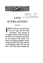 Cover of: Life everlasting