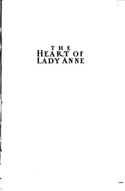 Cover of: The heart of Lady Anne by Agnes Castle