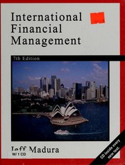 Cover of: International financial management by Jeff Madura