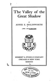 Cover of: The valley of the great shadow by Max Beresford