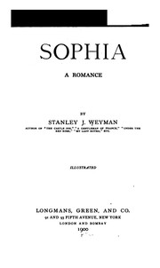 Cover of: Sophia: A Romance