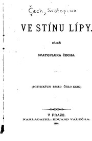 Cover of: Ve stínu lipy: báseň