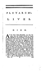 Cover of: Plutarch's Lives