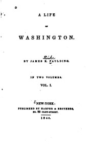 Cover of: A Life of Washington