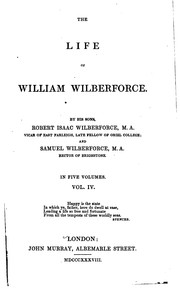 Cover of: The Life of William Wilberforce