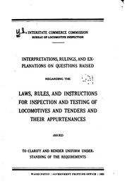 Cover of: Interpretations, Rulings, and Explanations on Questions Raised Regarding the ...