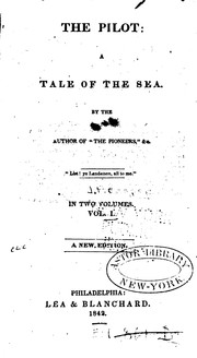 Cover of: The Pilot: A Tale of the Sea by James Fenimore Cooper