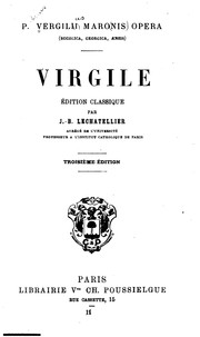 Cover of: Virgile