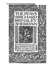 Cover of: The Plays of Richard Brinsley Sheridan