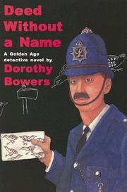 Cover of: Deed without a Name by Dorothy Bowers