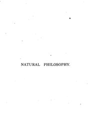Cover of: Natural Philosophy for General Readers and Young Persons