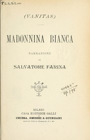 Cover of: Madonnina Bianca