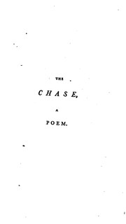 Cover of: The Chase: A Poem