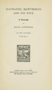 Cover of: Nathaniel Hawthorne and his wife by Julian Hawthorne
