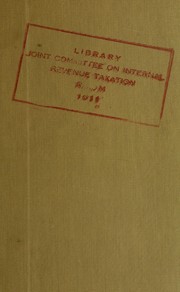 Cover of: Refunds and credits of internal revenue taxes: letter from the chairman, Joint Committee on Internal Revenue Taxation transmitting a report by the Joint Committee on Internal Revenue Taxation, dated February 4, 1961, covering refunds and credits of internal revenue taxes for the fiscal year ended June 30, 1959, pursuant to section 6405 of the Internal Revenue Code of 1954