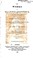 Cover of: The Works of Flavius Josephus ...: To which are Added, Three Dissertations ...