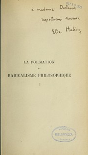Cover of: La Jeunesse de Bentham