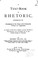 Cover of: A Text-book on Rhetoric: Supplementing the Development of the Science with Exhaustive Practice ...