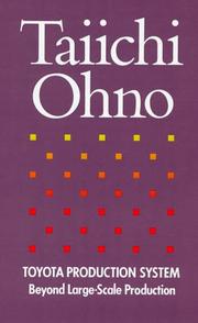 Cover of: Toyota Production System by Taiichi Ohno, Taiichi Ohno