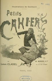 Cover of: Petits cahiers de Léon Cladel