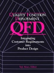 Quality function deployment by Yōji Akao