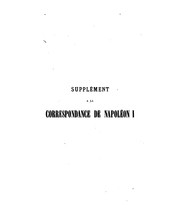 Cover of: Supplément a la correspondance de Napoléon I, l'empereur et la Pologne