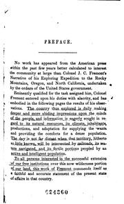 Cover of: The Exploring Expedition to the Rocky Mountains, Oregon and California: To which is Added a ...