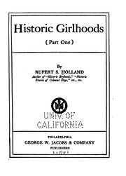Cover of: Historic girlhoods