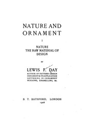 Cover of: Nature and Ornament ...