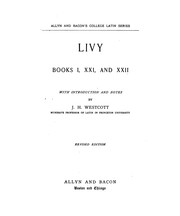 Cover of: Livy. by Titus Livius