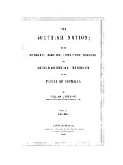 The Scottish nation by Anderson, William