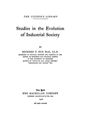 Cover of: Studies in the evolution of industrial society
