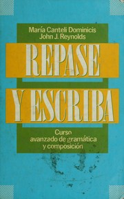 Cover of: Repase y escriba by María Canteli Dominicis