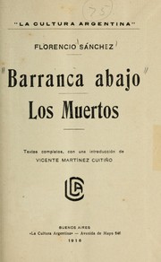 Cover of: Barranca abajo ; Los muertos