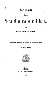 Cover of: Reisen durch Südamerika