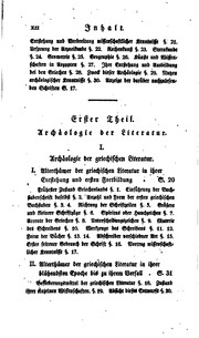 Cover of: Handbuch der klassischen Literatur