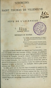 Cover of: Oeuvres de St. Thomas de Villeneuve