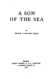 Cover of: A Son of the Sea by Frank Thomas Bullen