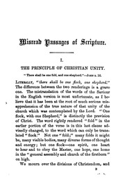 Cover of: Misread passages of Scripture [sermons].