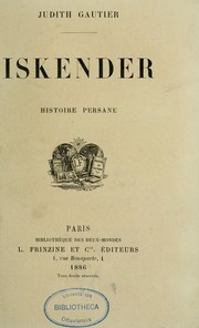 Cover of: Iskender: histoire persane