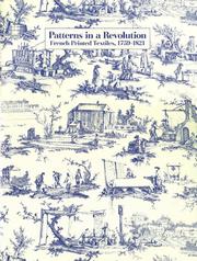 Cover of: Patterns in a revolution by Anita Jones