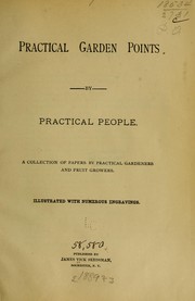 Cover of: Practical garden points